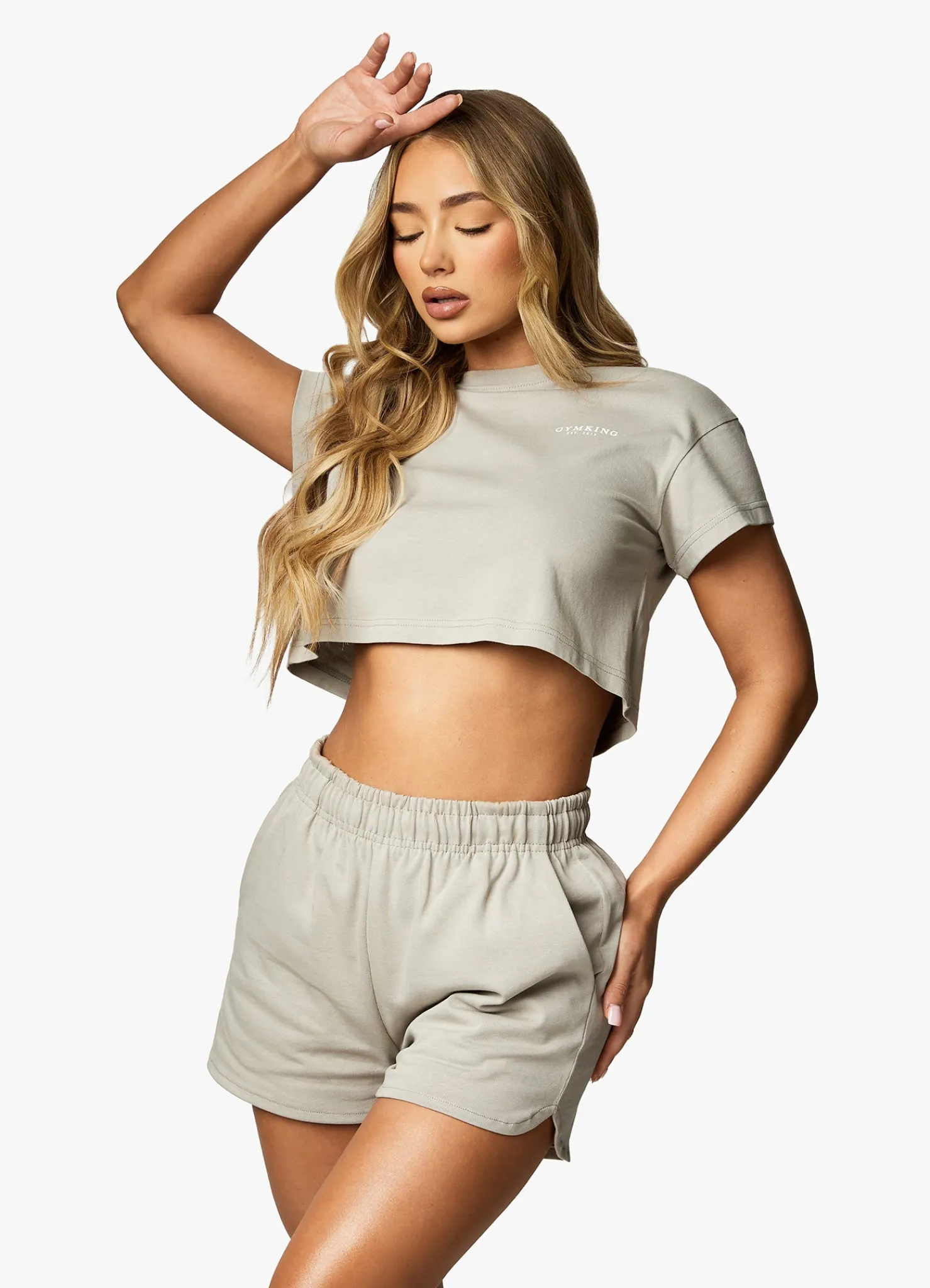 Co-Ords<Gym King Established Jersey Short Dusky Sage