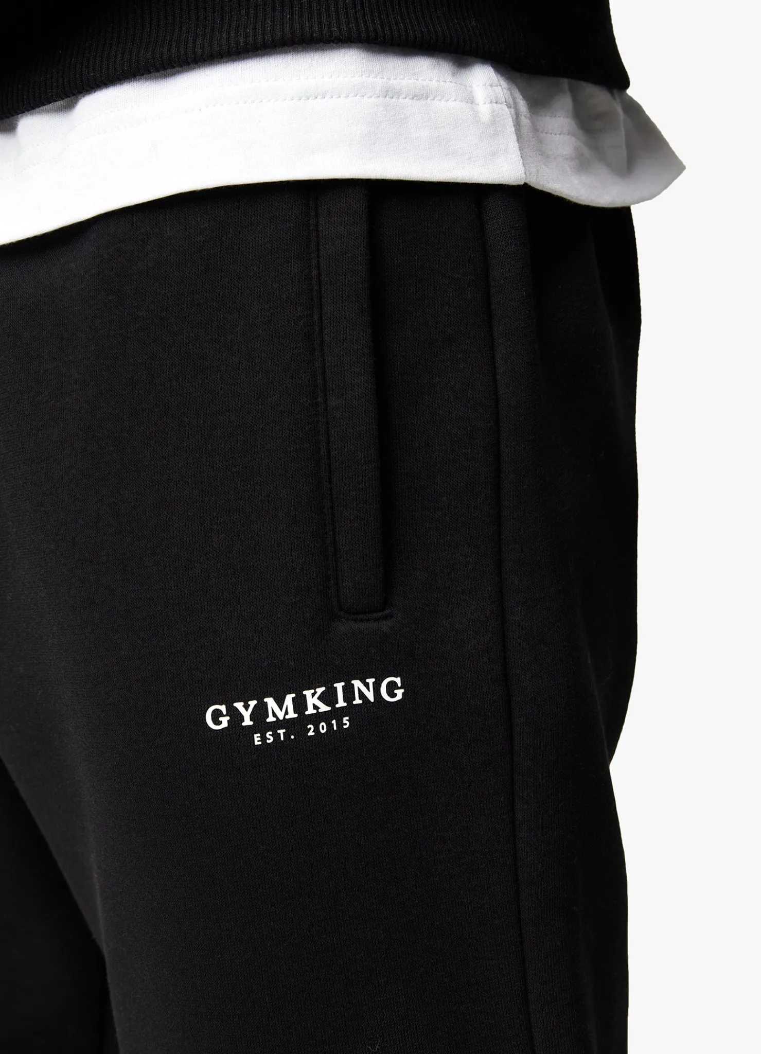Tracksuit Bottoms<Gym King Established Jogger Black