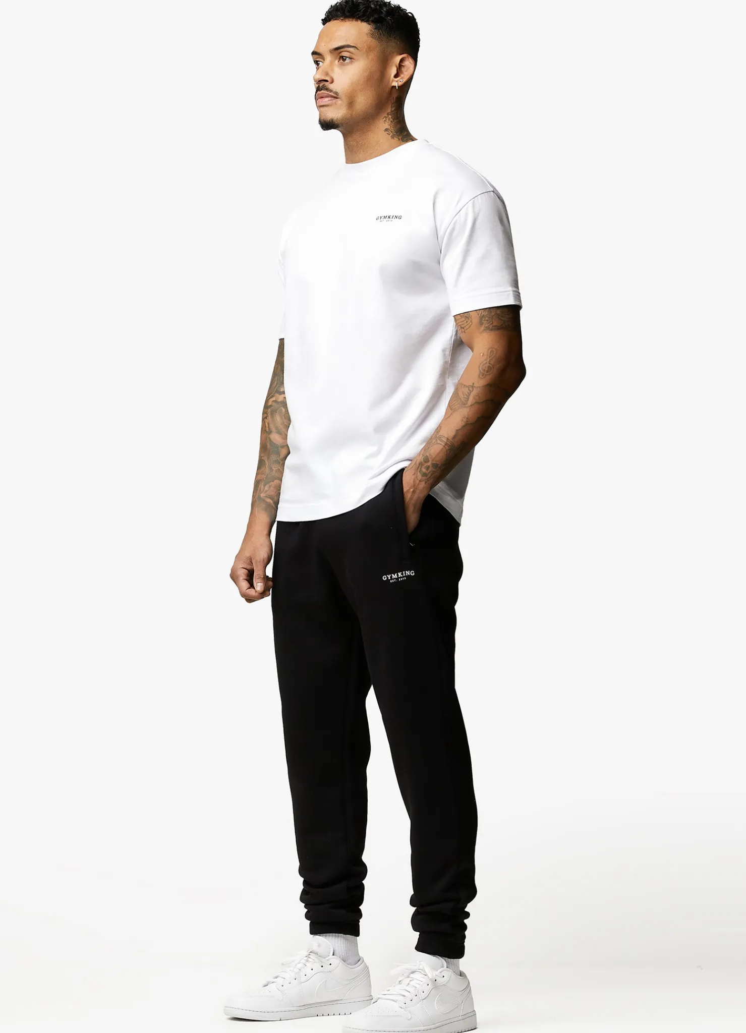 Tracksuit Bottoms<Gym King Established Jogger Black