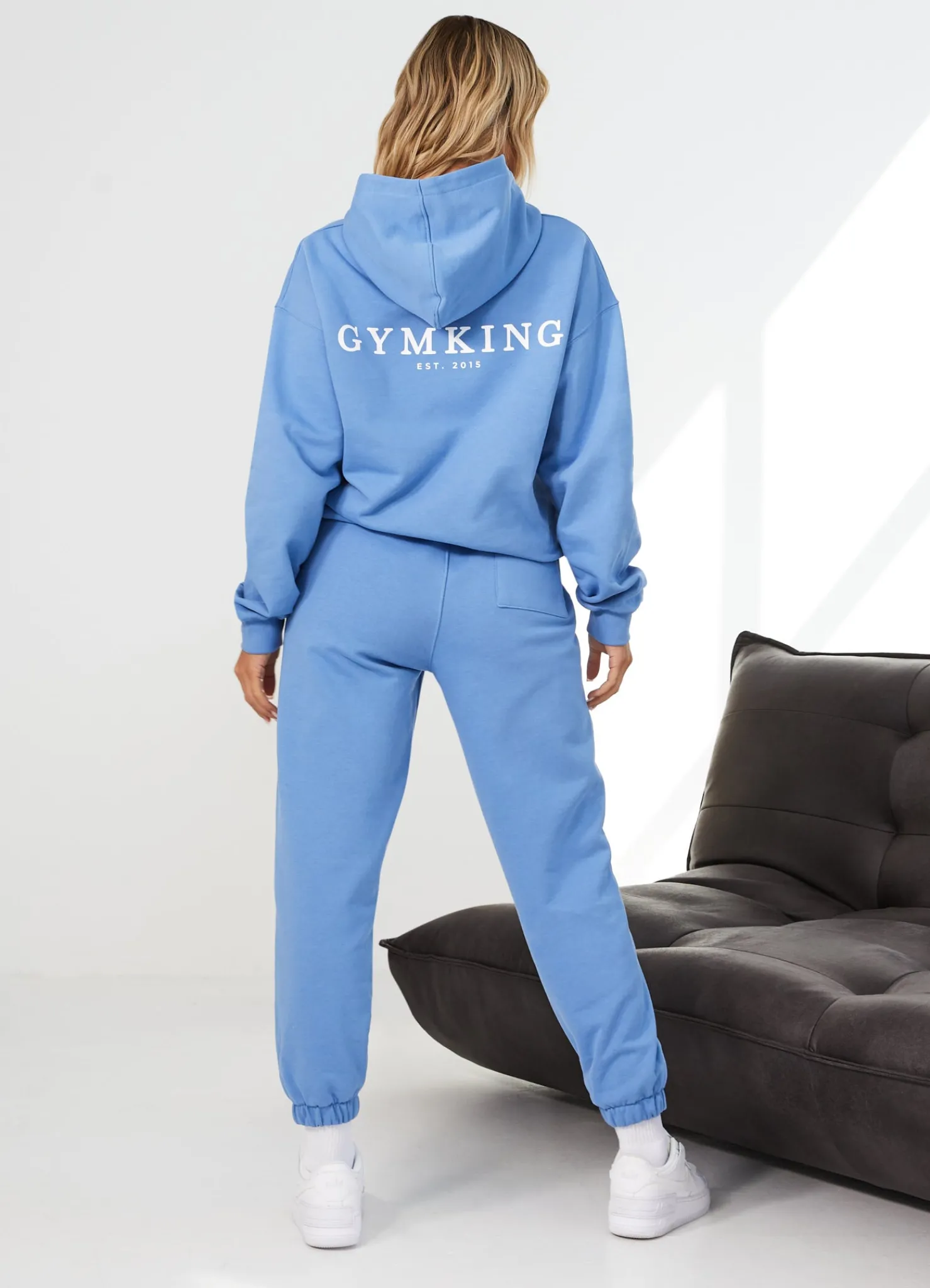 Tracksuits<Gym King Established Relaxed Tracksuit Coastal Blue
