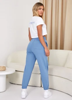 Joggers<Gym King Established Relaxed Jogger Coastal Blue