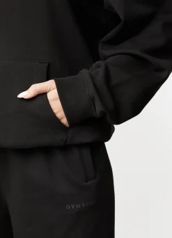 Co-Ords<Gym King Established Relaxed Fit Hood Black