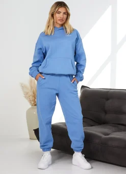 Tracksuits<Gym King Established Relaxed Tracksuit Coastal Blue
