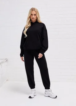 Co-Ords<Gym King Established Relaxed Fit Hood Black