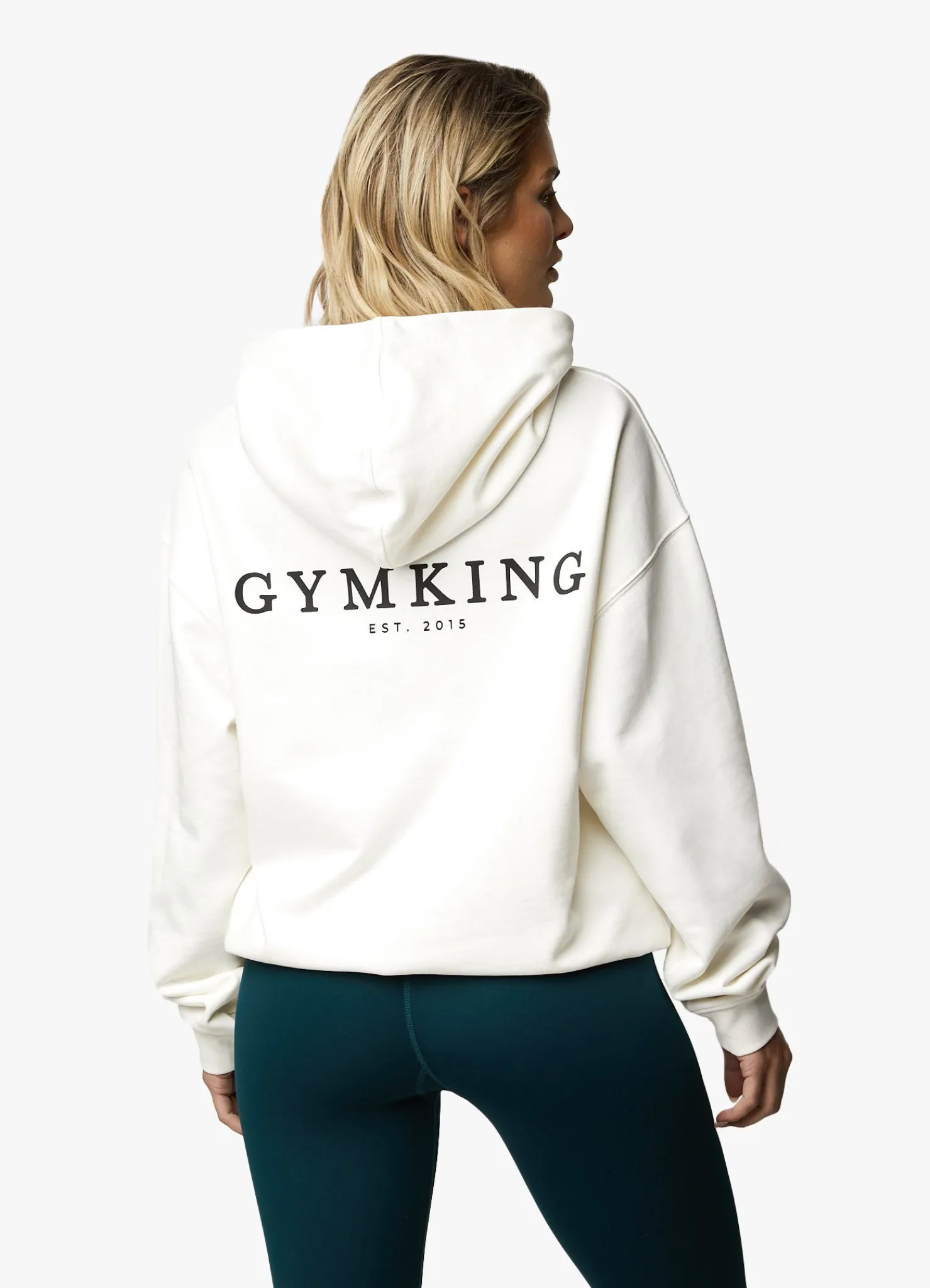 Co-Ords<Gym King Established Relaxed Fit Hood Cream