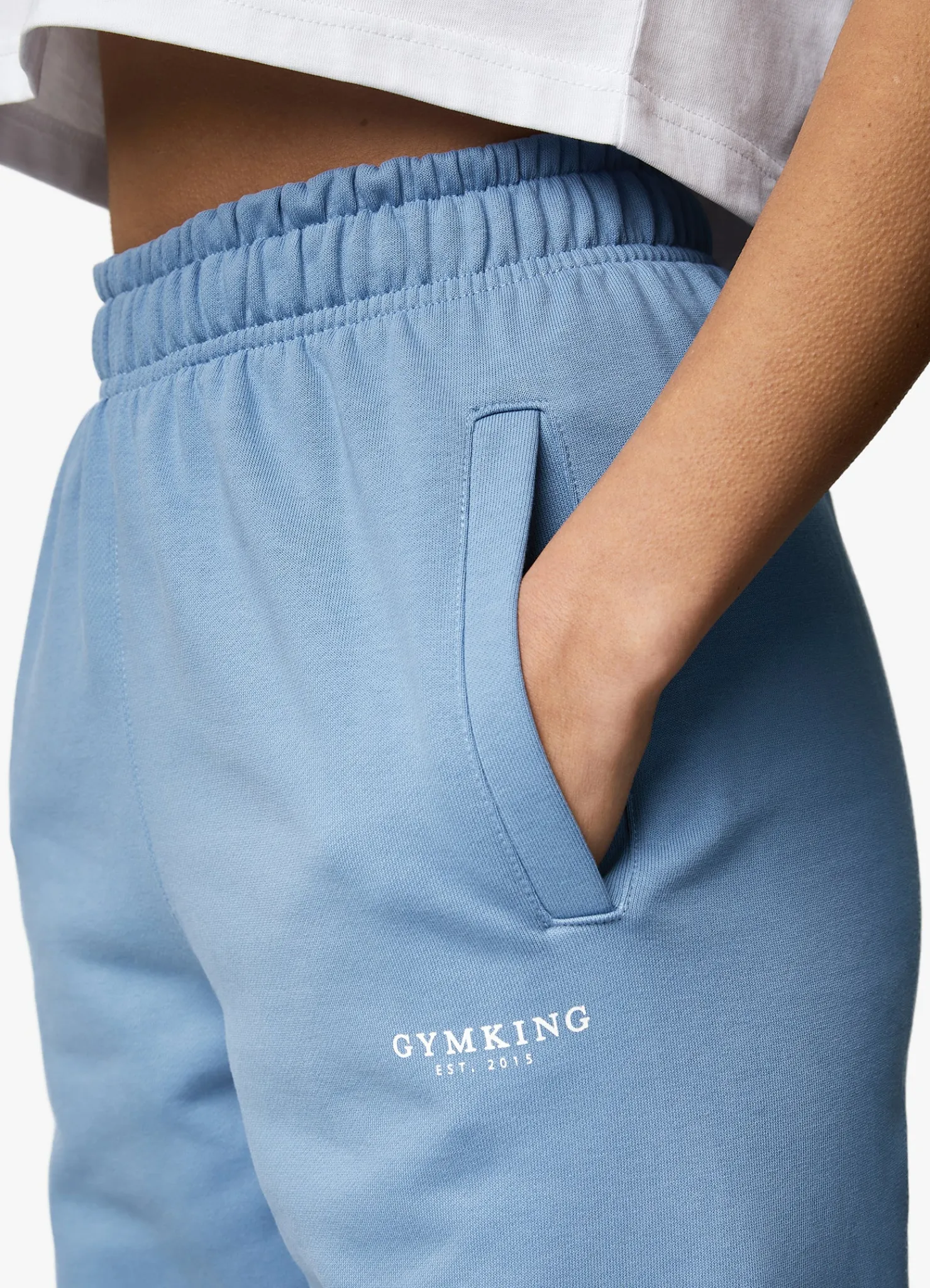 Joggers<Gym King Established Relaxed Jogger Coastal Blue