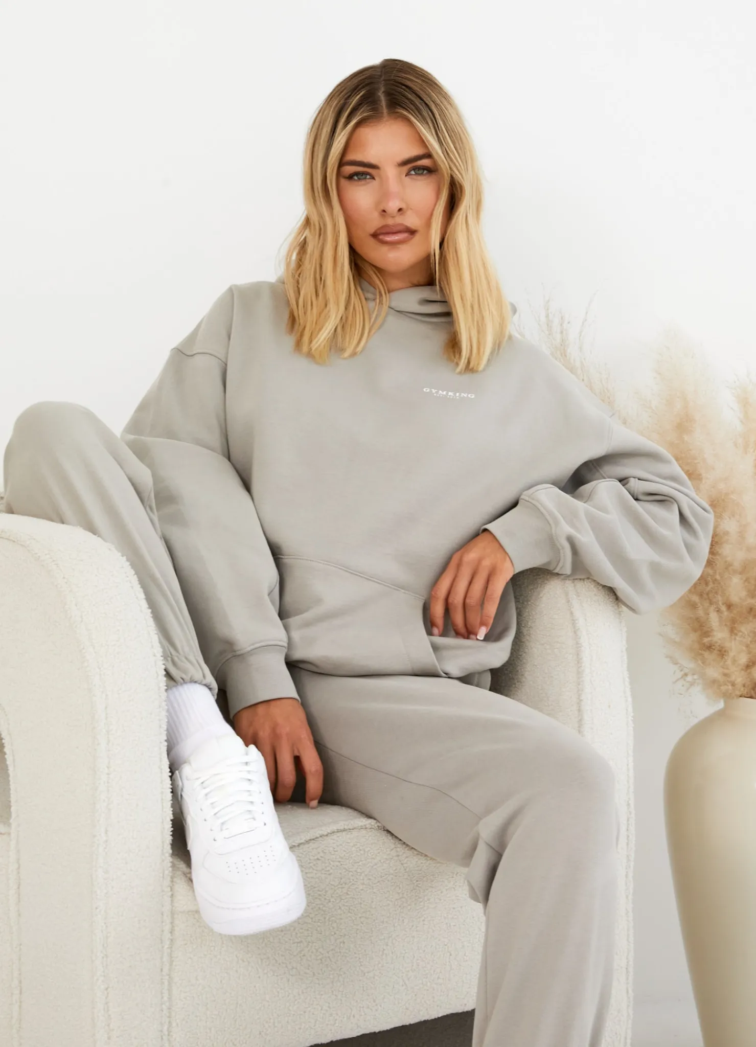 Tracksuits<Gym King Established Relaxed Tracksuit Dusky Sage