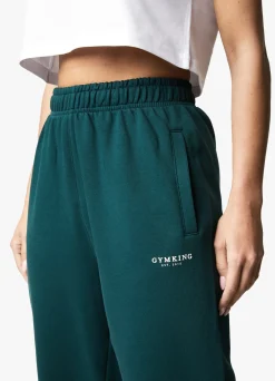 Joggers<Gym King Established Relaxed Fit Jogger Pine Green