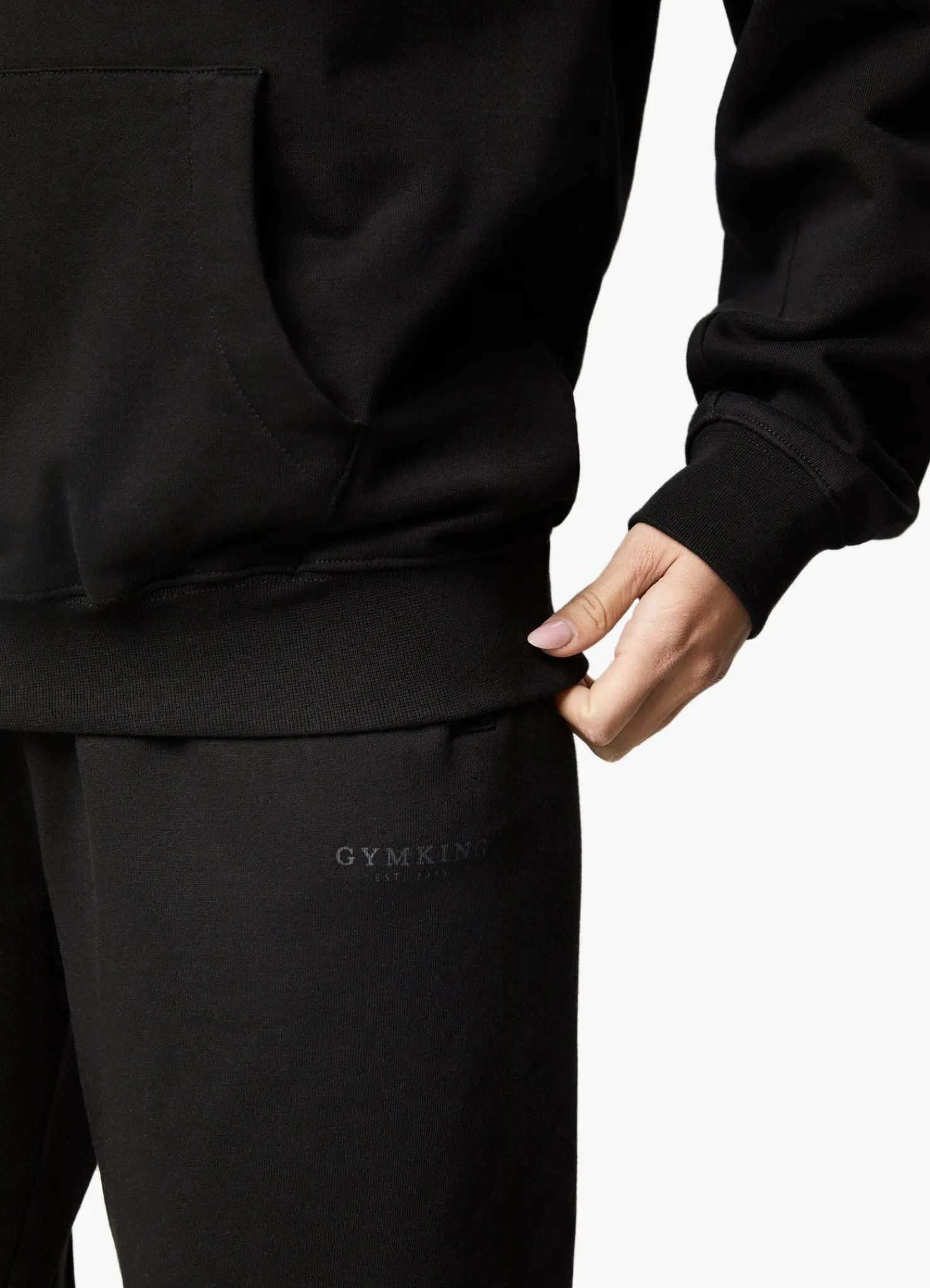 Joggers<Gym King Established Relaxed Fit Jogger Black