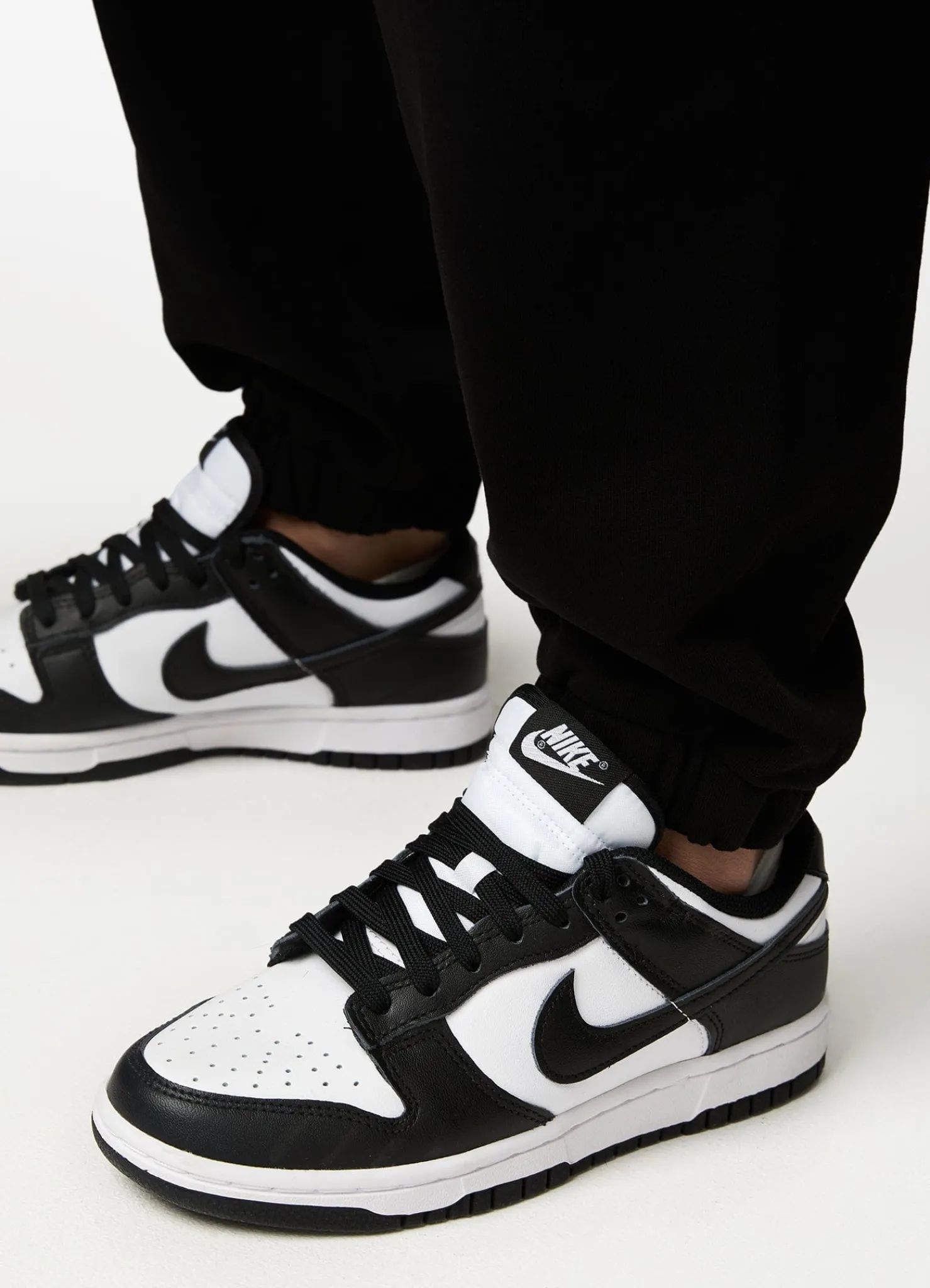 Joggers<Gym King Established Relaxed Jogger Black/White