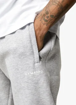 Tracksuits<Gym King Established Tracksuit Light Grey Marl