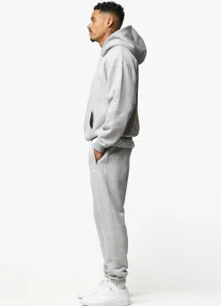 Tracksuits<Gym King Established Tracksuit Light Grey Marl