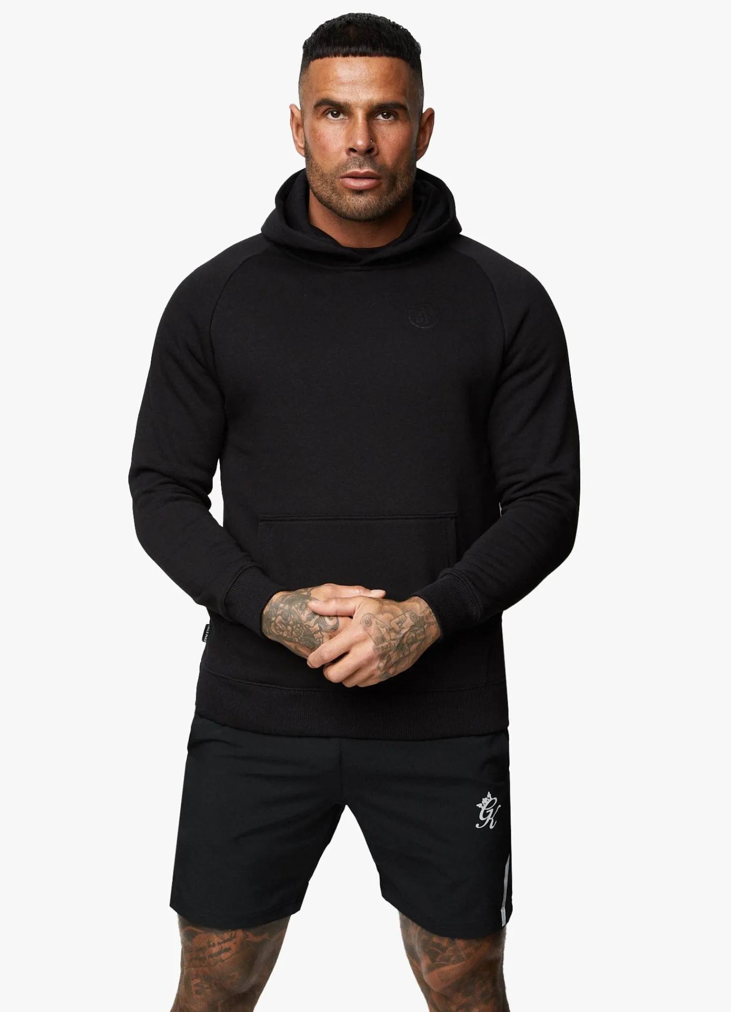 Sweatshirts & Hoodies<Gym King Fight Division Hoodie Black/Black
