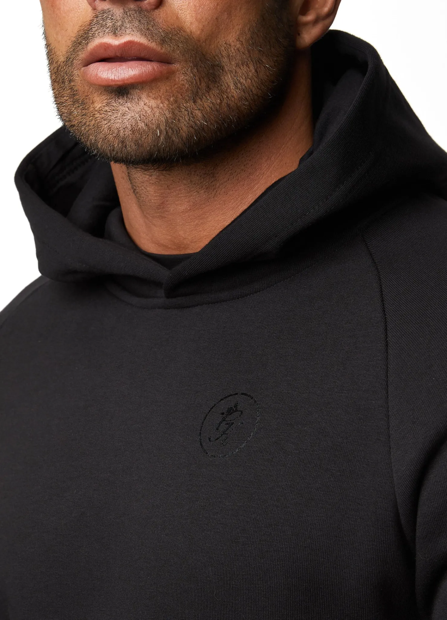 Sweatshirts & Hoodies<Gym King Fight Division Hoodie Black/Black