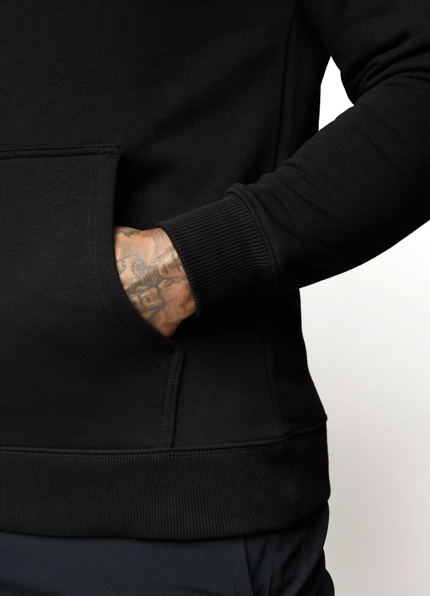 Sweatshirts & Hoodies<Gym King Fight Division Hoodie Black/Black