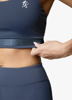 Gymwear<Gym King Flare Sports Bra Navy