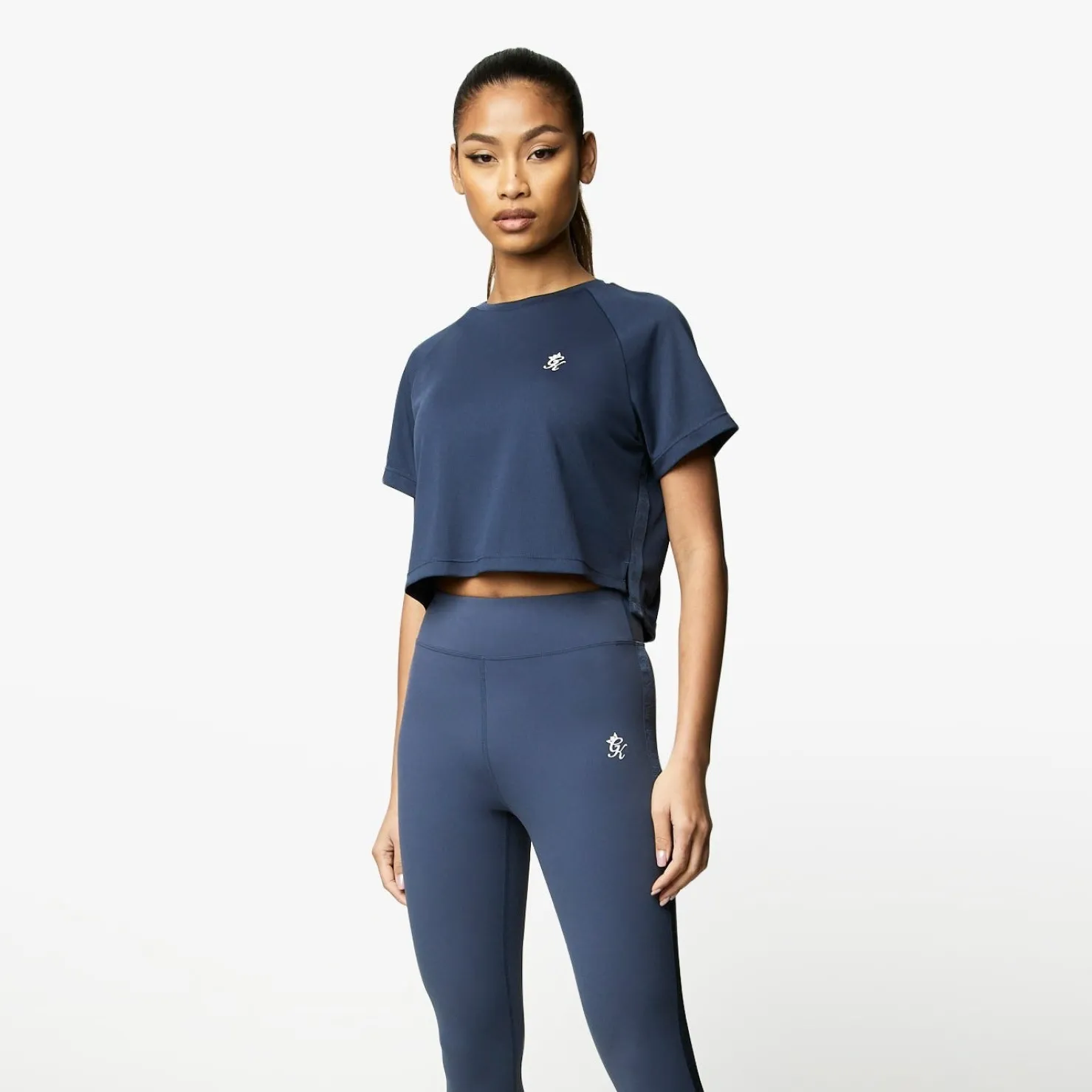 Gymwear<Gym King Flare Ss Tee Navy