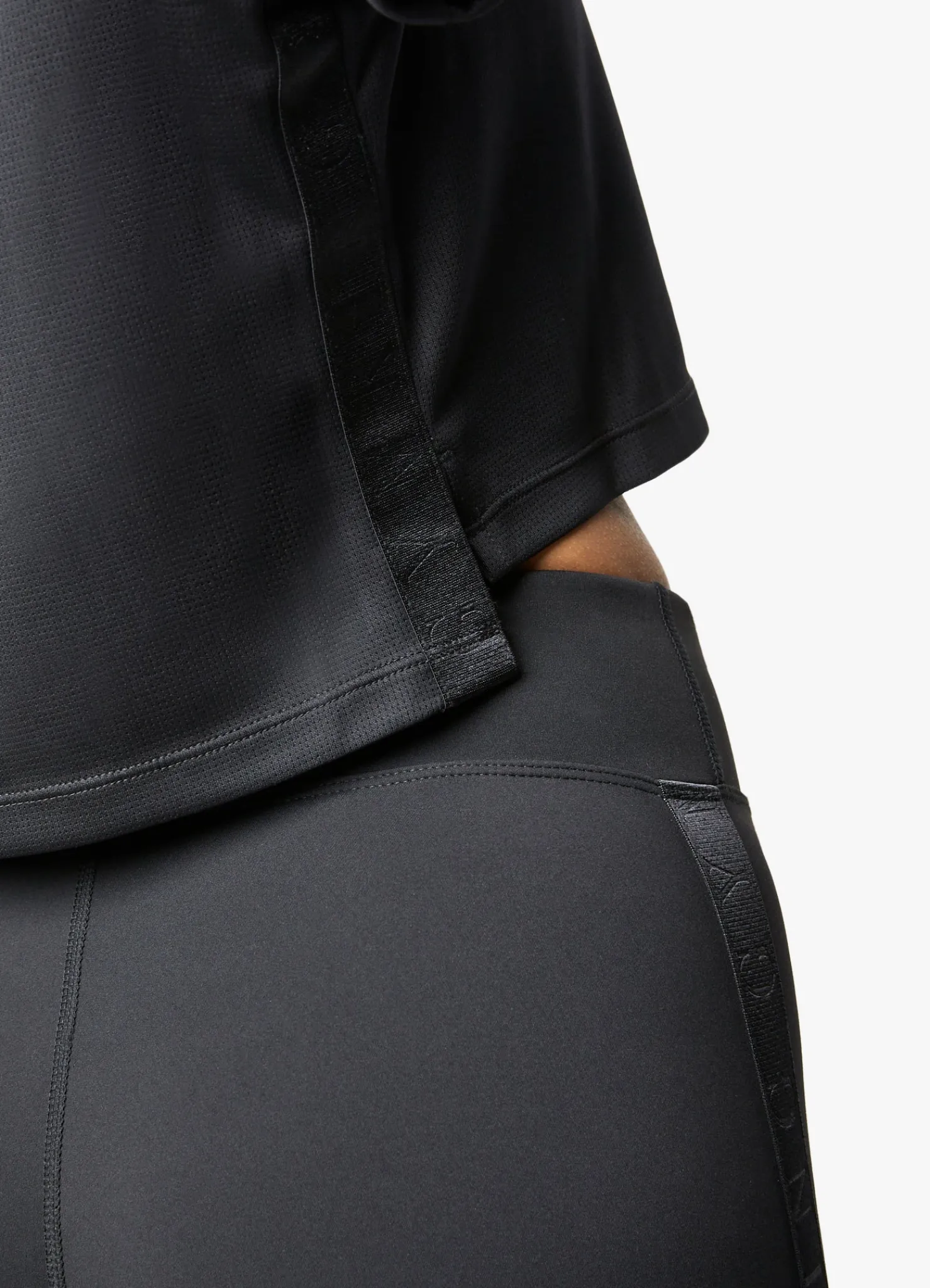 Co-Ords<Gym King Flare Ss Tee Black
