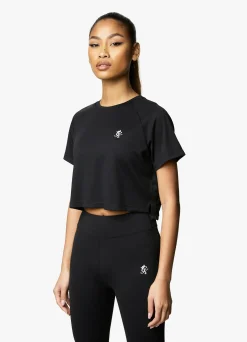 Co-Ords<Gym King Flare Ss Tee Black