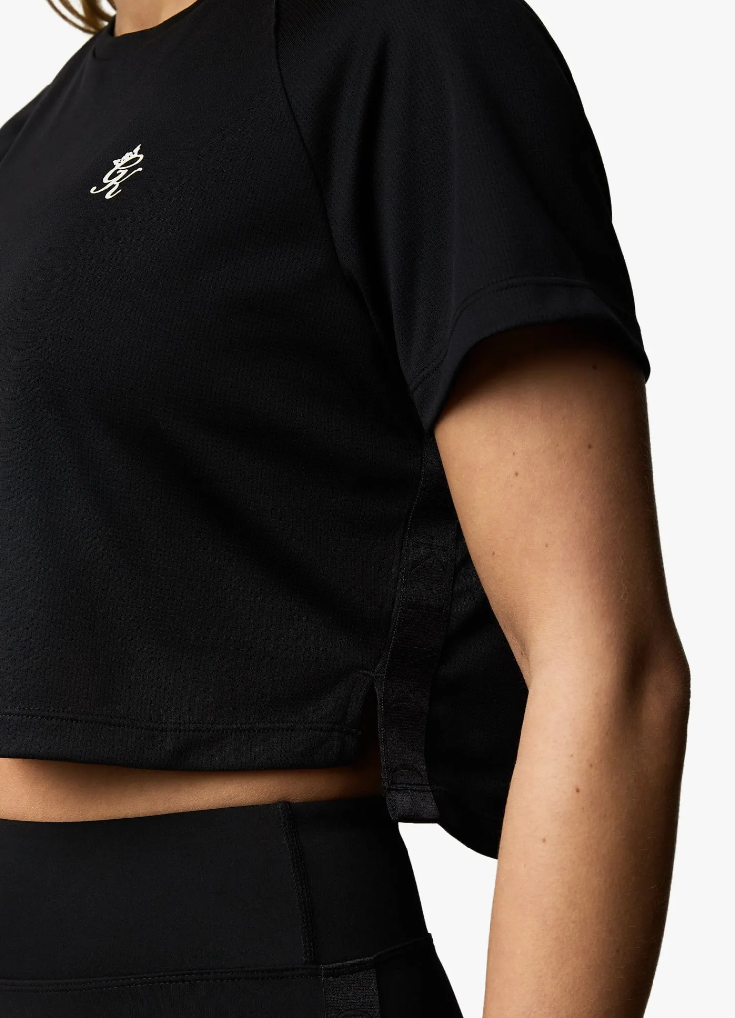 Gymwear<Gym King Flare Ss Tee Black