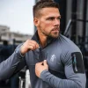 Gymwear<Gym King Flex 1/4 Zip Funnel Dark Grey