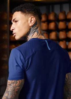 T-Shirts<Gym King Flex Tee Galaxy Blue
