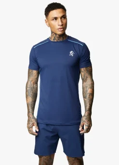 T-Shirts<Gym King Flex Tee Galaxy Blue