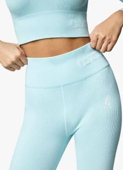 Gymwear<Gym King Formation Ls Crop Tee Aqua Sky