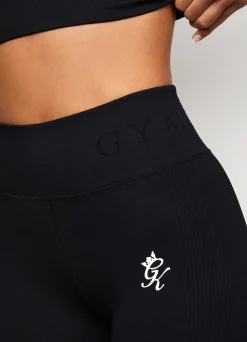 Gymwear<Gym King Formation Rib Leggings Black