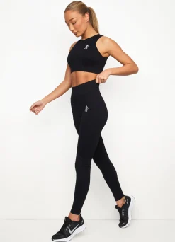 Gymwear<Gym King Formation Rib Leggings Black