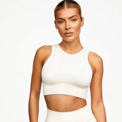 Gymwear<Gym King Formation Seamless Rib Bra Cream