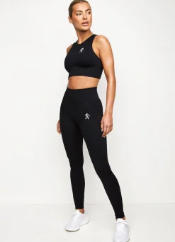 Sports Bras<Gym King Formation Seamless Rib Bra Black