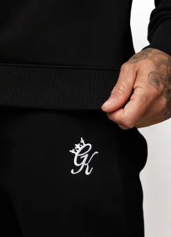 Tracksuits<Gym King Fundamental Crew Tracksuit Black