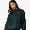Sweatshirts<Gym King Fundamental Fleece Crew Pine Green