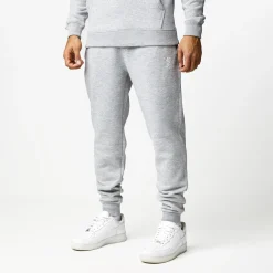 Tracksuit Bottoms<Gym King Fundamental Fleece Jogger Grey Marl