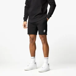 Twin Sets<Gym King Fundamental Fleece Short Black