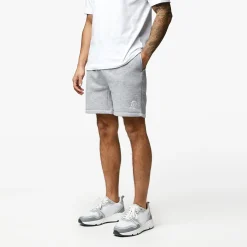 Twin Sets<Gym King Fundamental Fleece Short Grey Marl