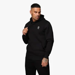 Twin Sets<Gym King Fundamental Fleece Hood Black
