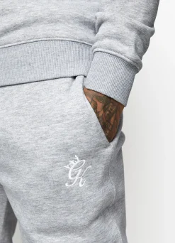 Tracksuit Bottoms<Gym King Fundamental Fleece Jogger Grey Marl