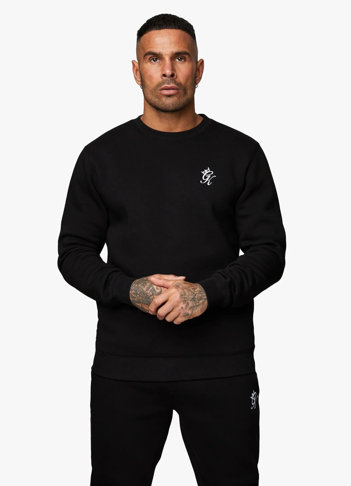 Twin Sets<Gym King Fundamental Fleece Sweatshirt Black