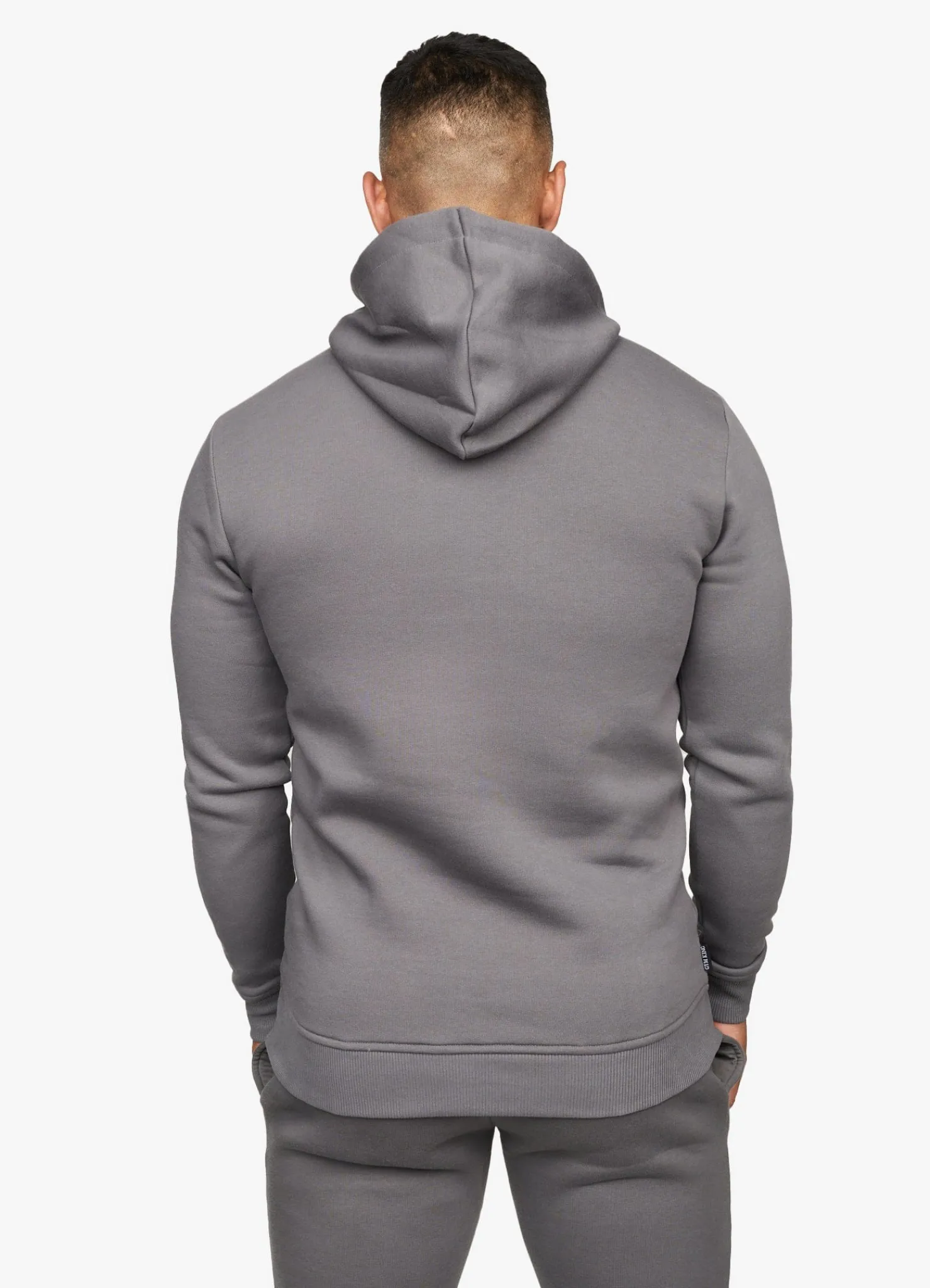Sweatshirts & Hoodies<Gym King Fundamental Fleece Hood Dark Grey