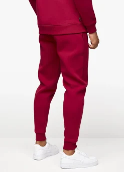 Tracksuit Bottoms<Gym King Fundamental Fleece Jogger Rhubarb Red