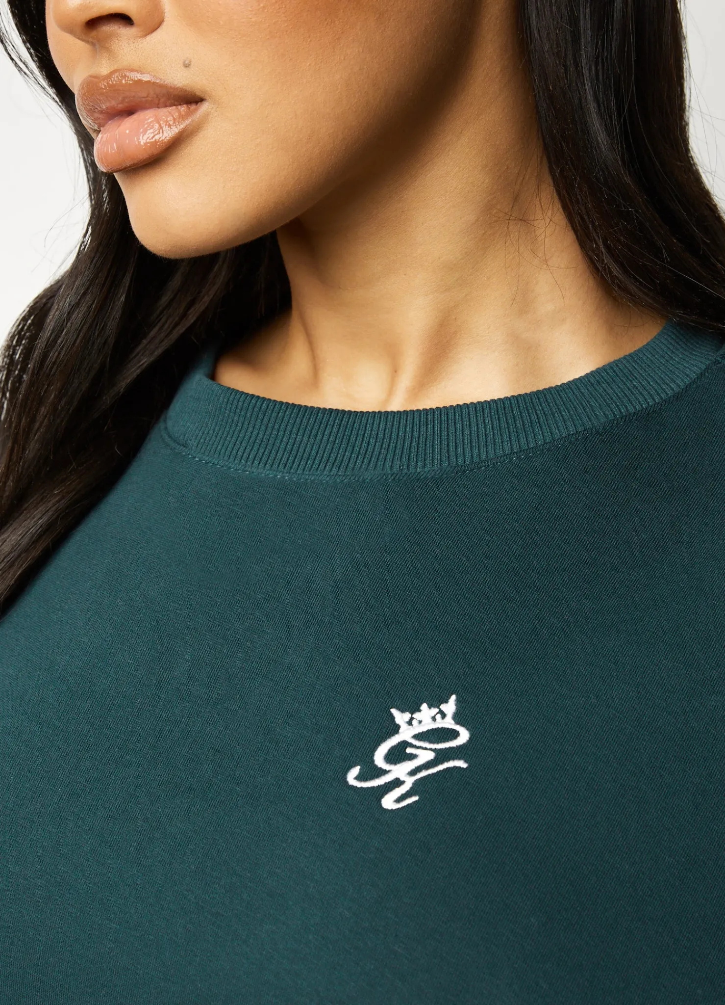 Sweatshirts<Gym King Fundamental Fleece Crew Pine Green