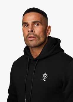 Twin Sets<Gym King Fundamental Fleece Hood Black