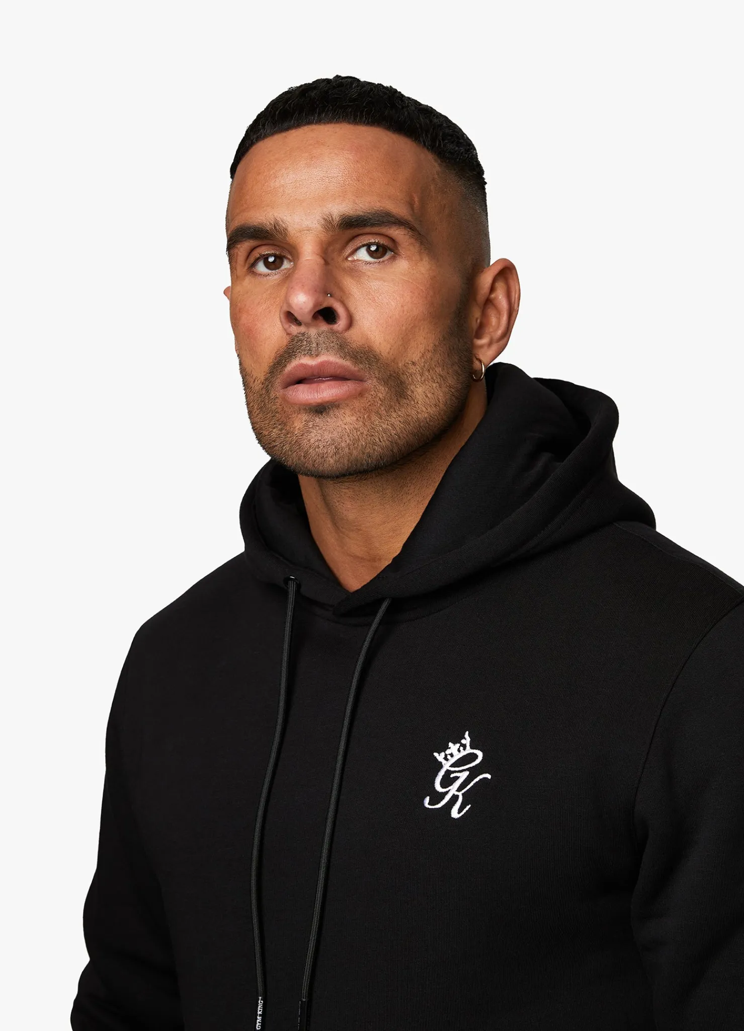 Sweatshirts & Hoodies<Gym King Fundamental Fleece Hood Black