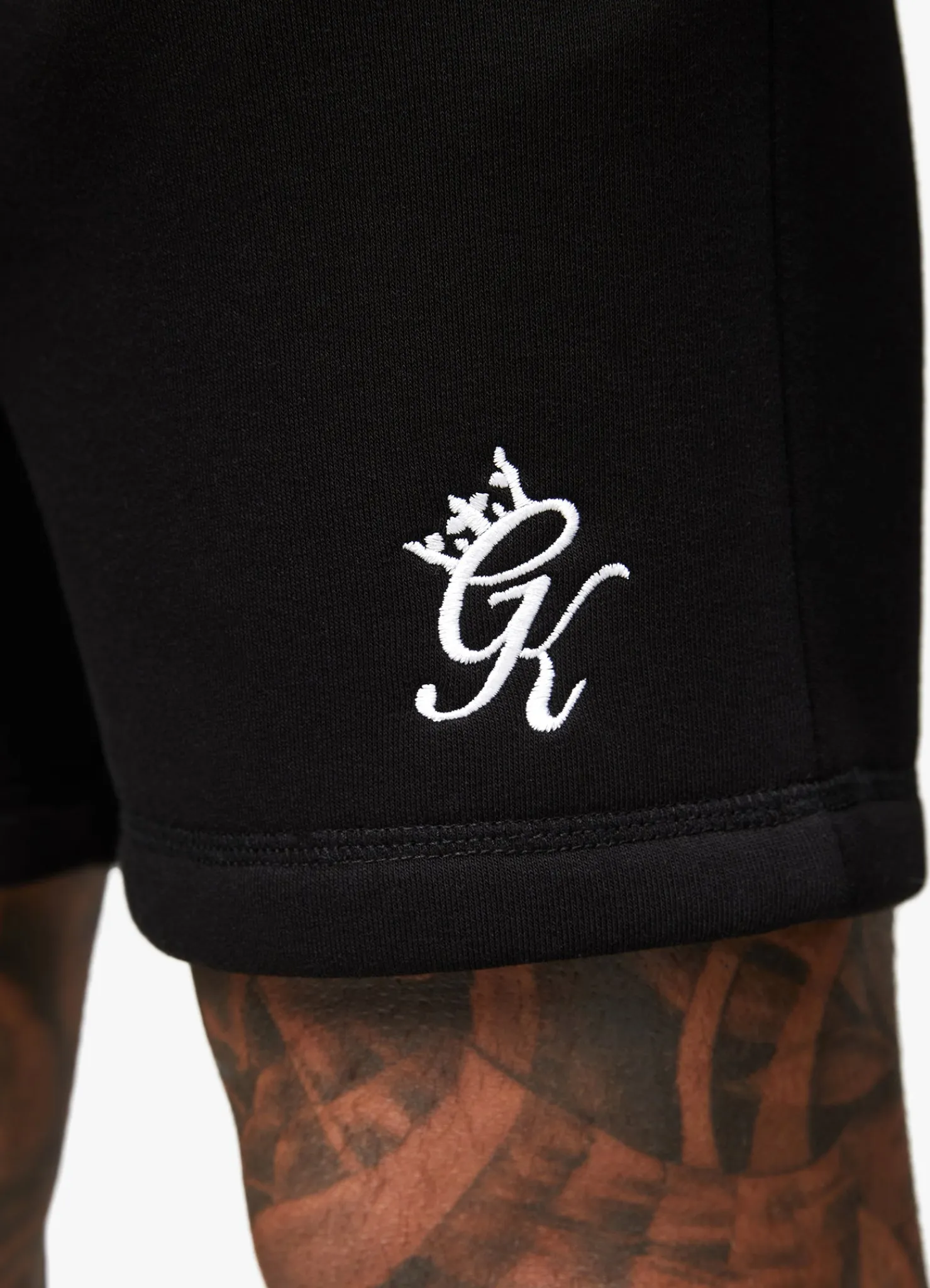 Twin Sets<Gym King Fundamental Fleece Short Black
