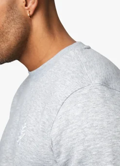 Twin Sets<Gym King Fundamental Fleece Sweatshirt Grey Marl