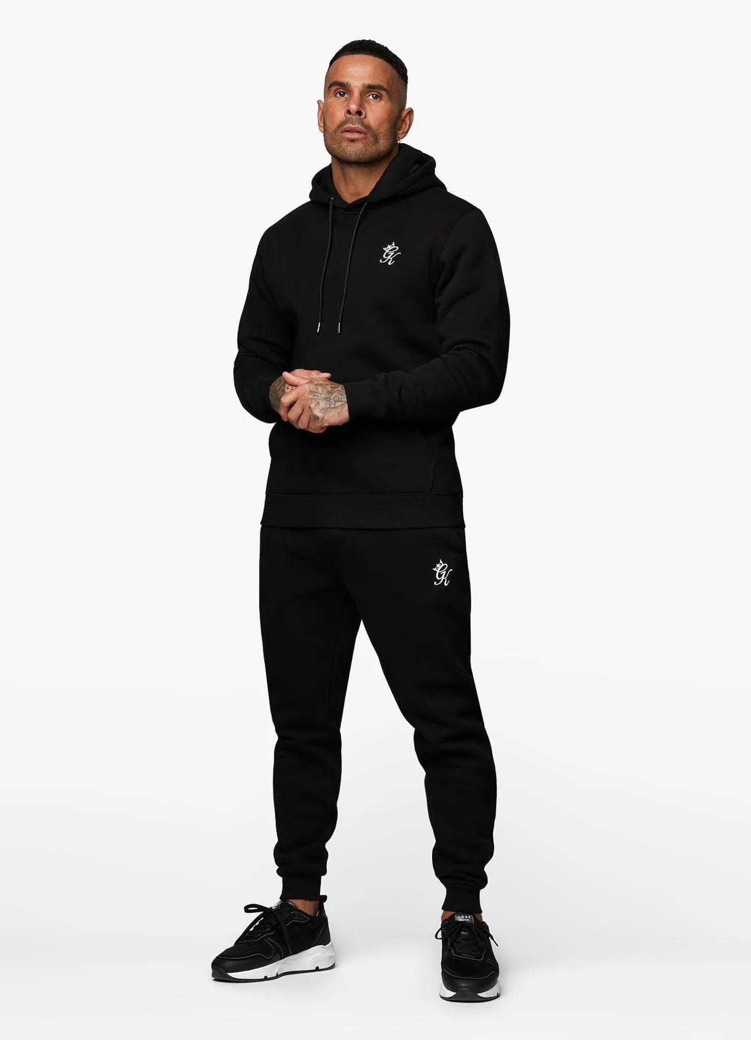 Sweatshirts & Hoodies<Gym King Fundamental Fleece Hood Black