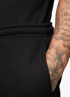 Twin Sets<Gym King Fundamental Fleece Short Black