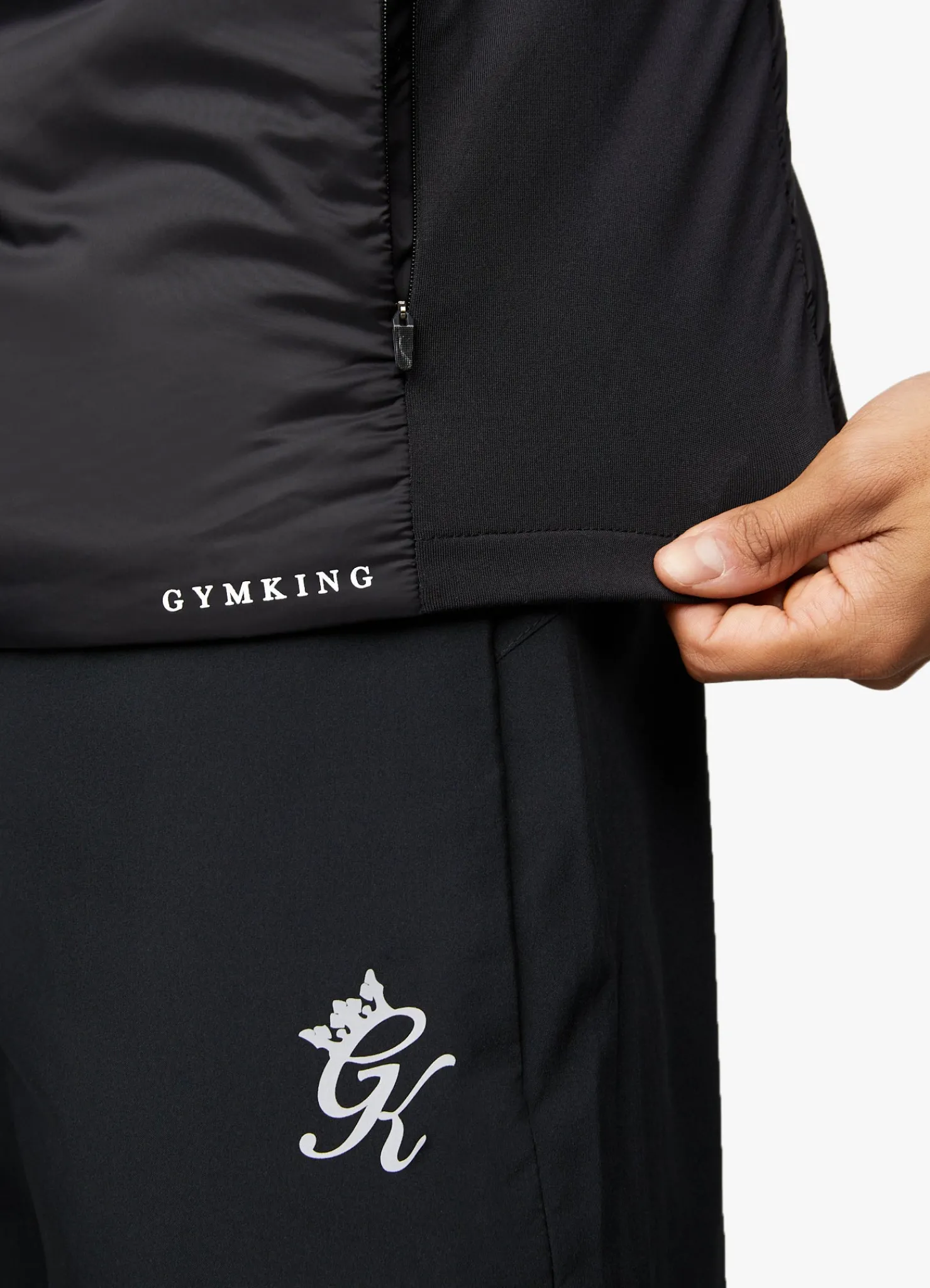 Outerwear<Gym King Fundamental Gilet Black
